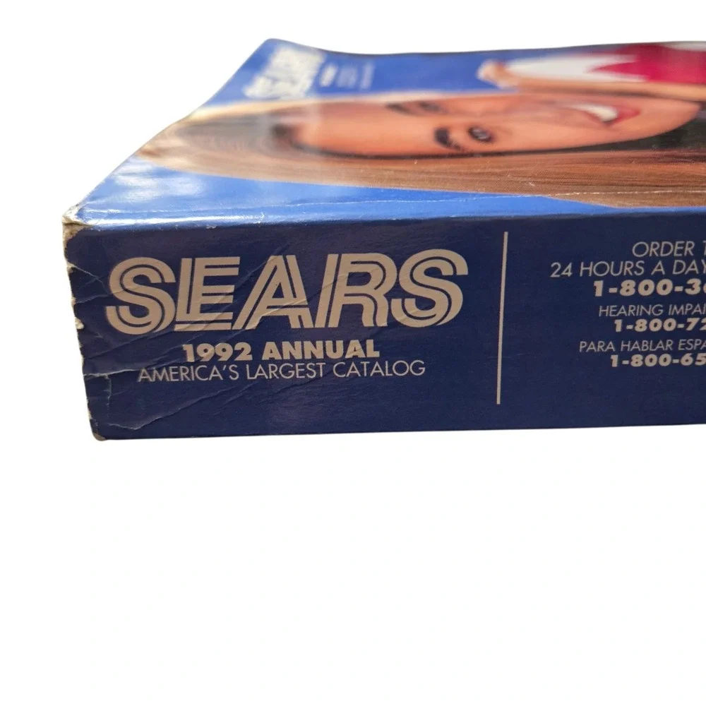 Vintage 1992 Sears Annual Catalog Vintage Department Store Shopping Catalog